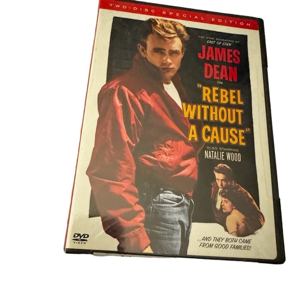 NEW! CLASSIC MOVIE bundle of 2 Rebel without a Cause and The Wild One NWT Cinema - Picture 2 of 5